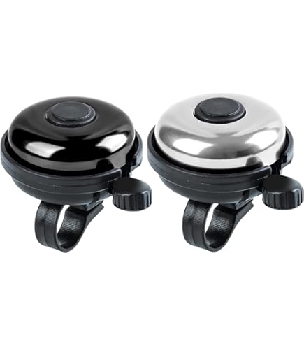 Amazon.com : BELL Dinger 200 Chrome : Bicycle Bells : Sports